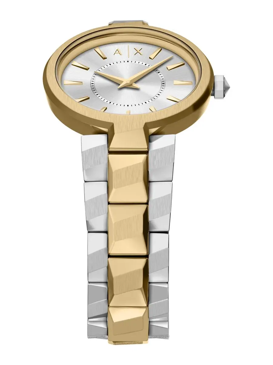 Женские часы Audora Two-Hand Two-Tone A|X Armani Exchange — изображение 5 из 7, оттенок мульти
