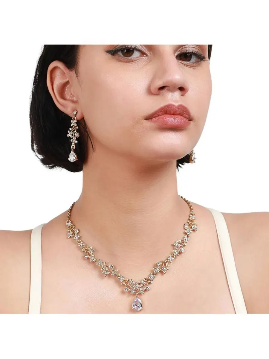 Ювелирный набор Glamorous Jewel SOHI — изображение 2 из 7, оттенок фиолетовый