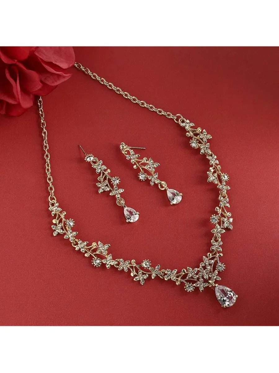 Ювелирный набор Glamorous Jewel SOHI — изображение 3 из 7, оттенок фиолетовый