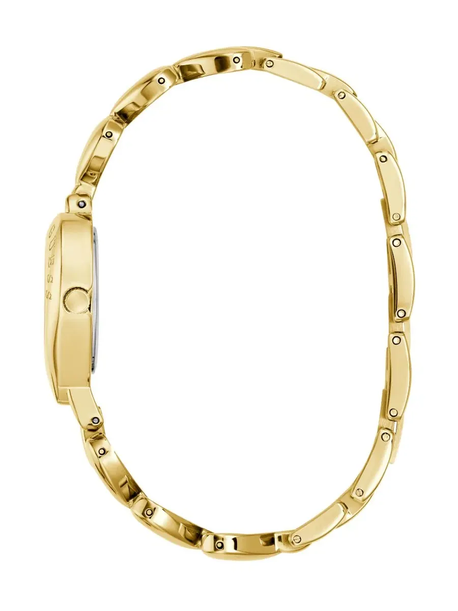 Женские часы с круглым циферблатом, 28 мм GUESS — изображение 2 из 6, оттенок золото