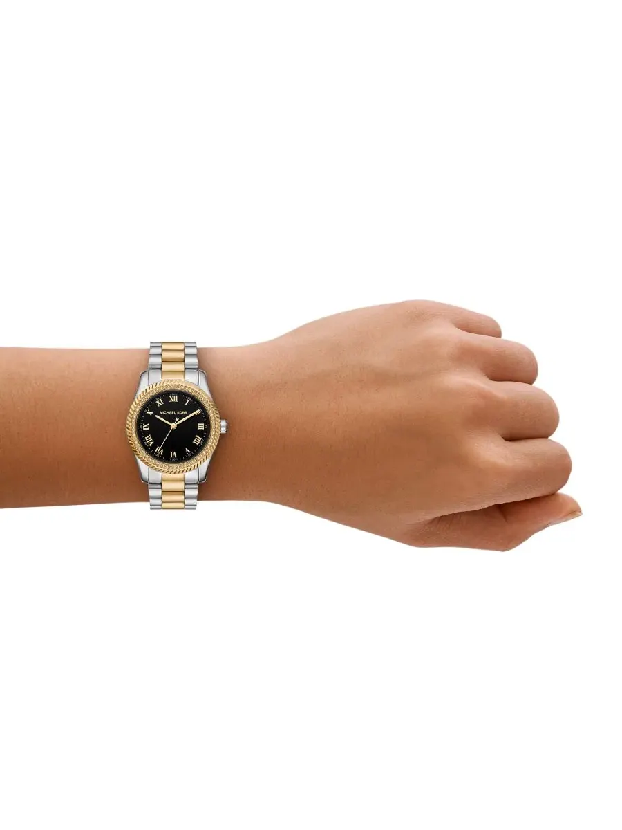 Женские часы Lexington с браслетом из стали двухцветной, 33 мм Michael Kors — изображение 4 из 4, оттенок мульти