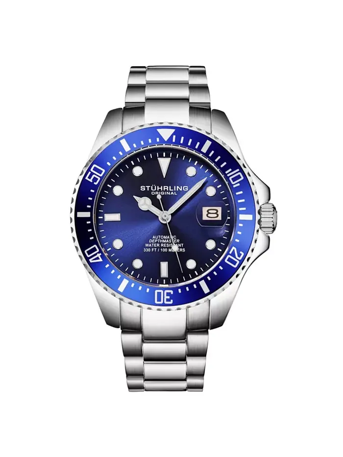 Мужские японские часы для дайвинга Seiko NH35 с автоматическим подзаводом, браслет из нержавеющей