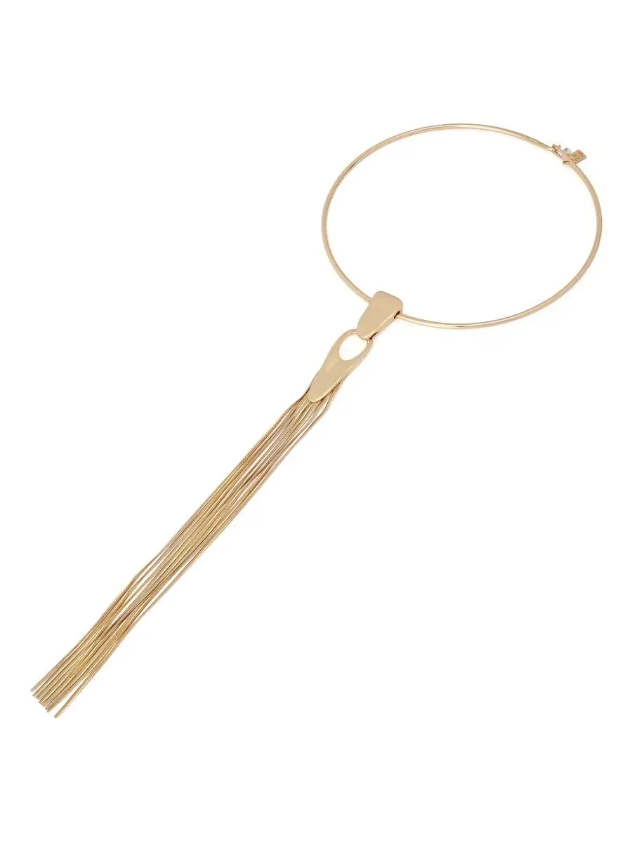 Ожерелье с бахромой Gold Fringe Wire Collar Robert Lee Morris Soho — изображение 3 из 4, оттенок золото