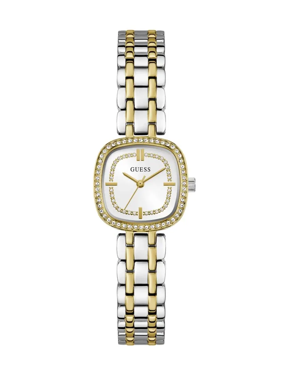 Женские часы с браслетом из стали, 25 мм GUESS