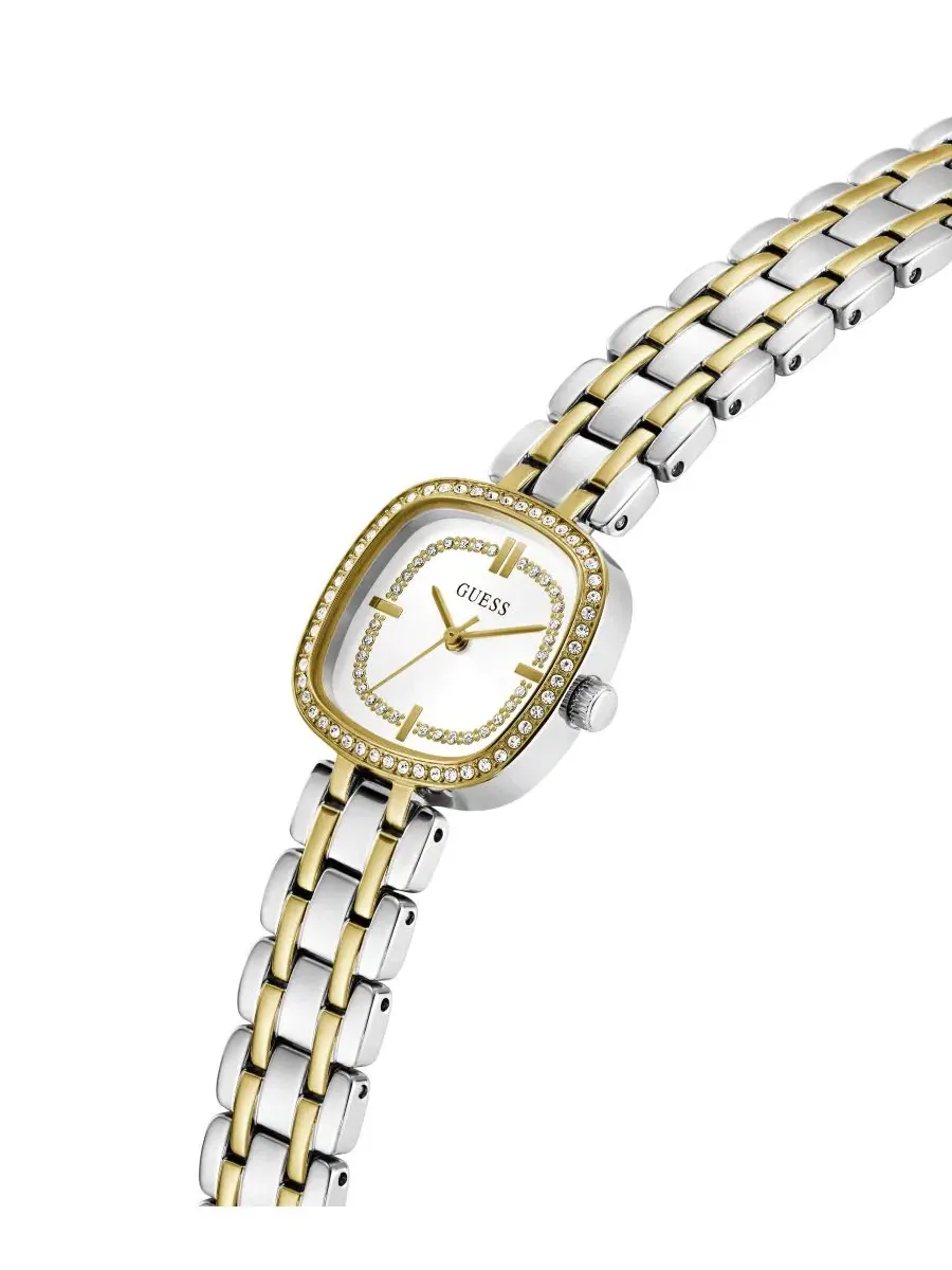 Женские часы с браслетом из стали, 25 мм GUESS — изображение 4 из 5, оттенок мульти