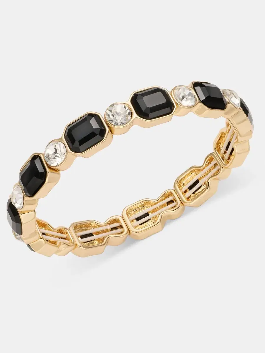 Браслет-эластичный Anne Klein — изображение 1 из 2, оттенок черный