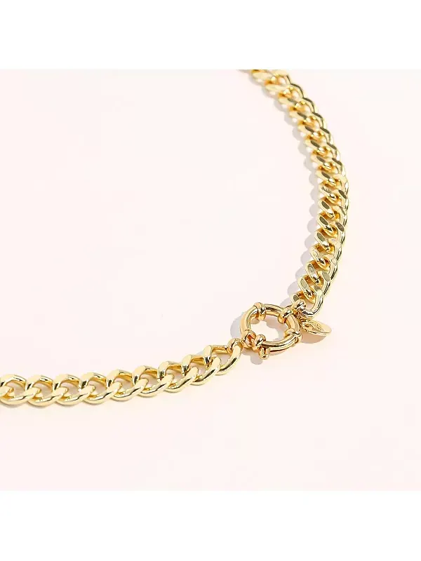 Ожерелье-Цепочка Лизы Кубин - золото 18K Gold Plated — изображение 3 из 4