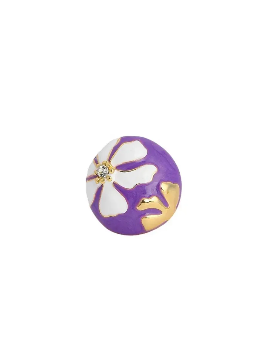 Женское кольцо The Hana Statement Ring Sohi — изображение 5 из 7, оттенок фиолетовый