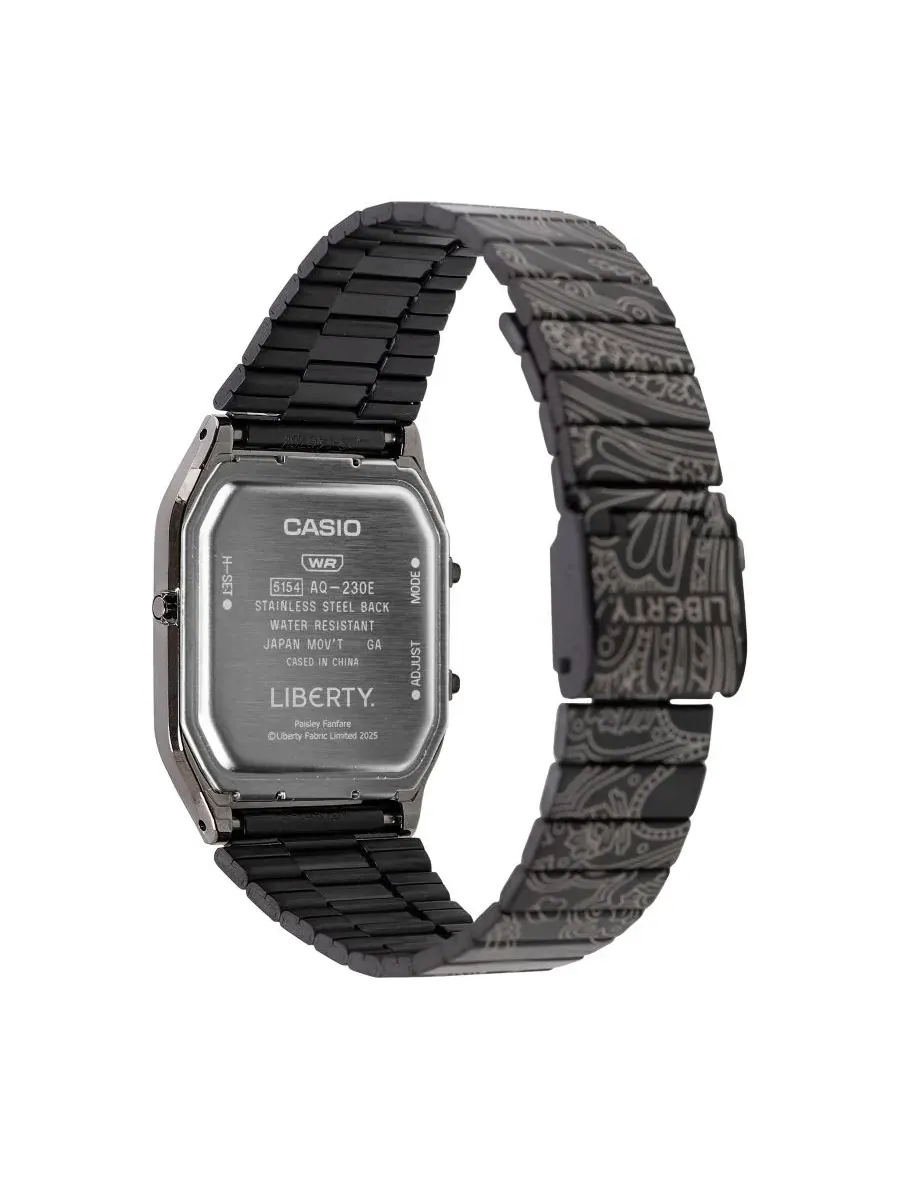 Японские кварцевые часы унисекс Liberty Limited Edition с черным IP-покрытием, корпус из — изображение 3 из 3, оттенок черный