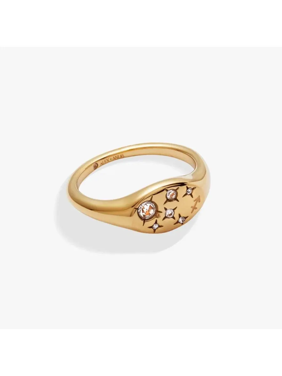 Зодиакальное кольцо Стрелец Alex And Ani