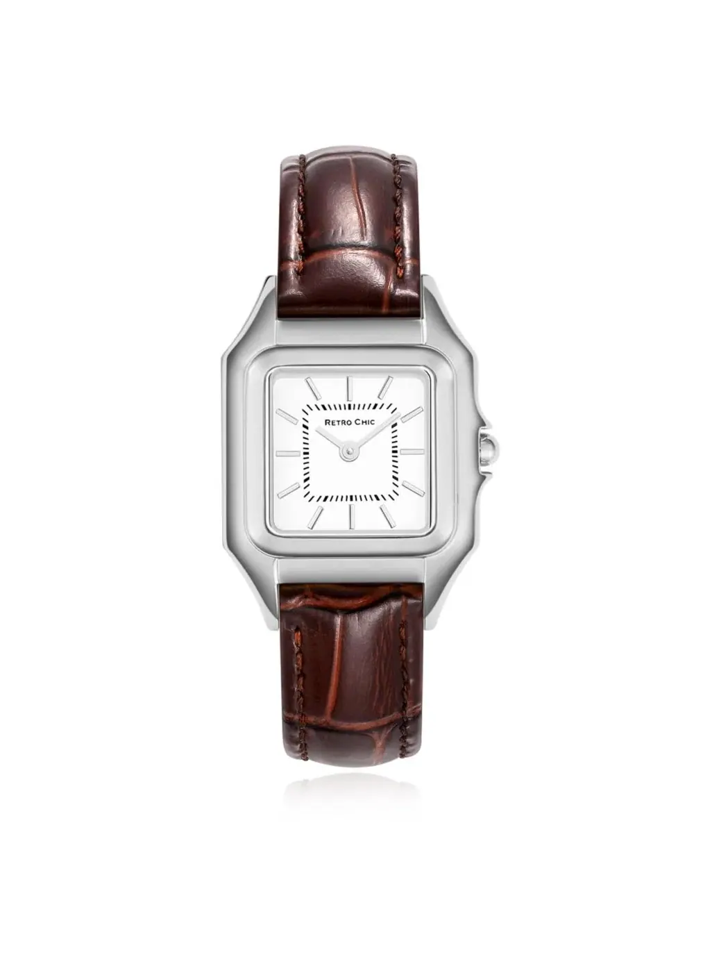 Женские часы Vatican Majesty Moon RETRO CHIC — изображение 3 из 3, оттенок коричневый серебристый