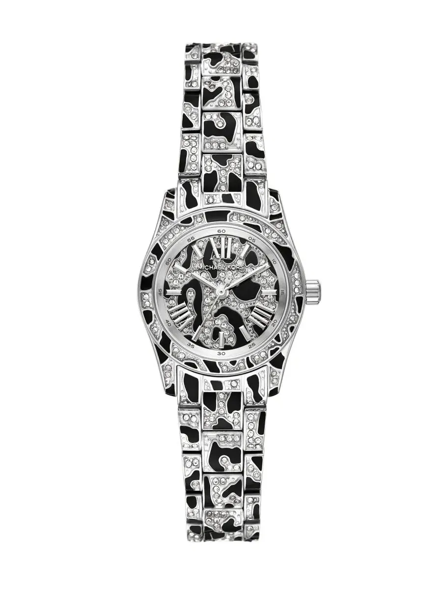 Женские часы Lexington с анималистичным принтом, 26 мм Michael Kors — изображение 1 из 4, оттенок мульти