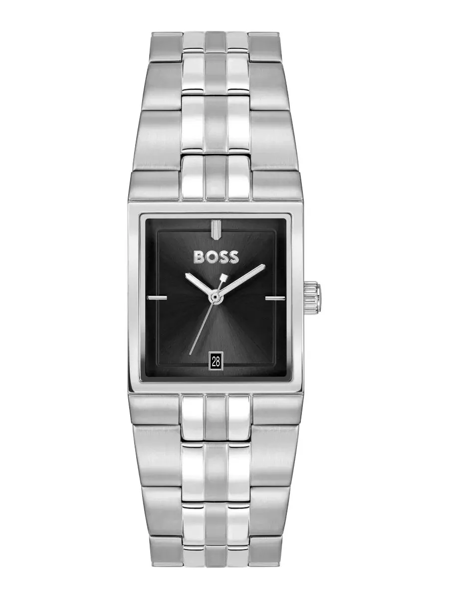 Мужские часы Strivo Quartz, 25.6 мм Hugo Boss — изображение 1 из 4, оттенок серебряный