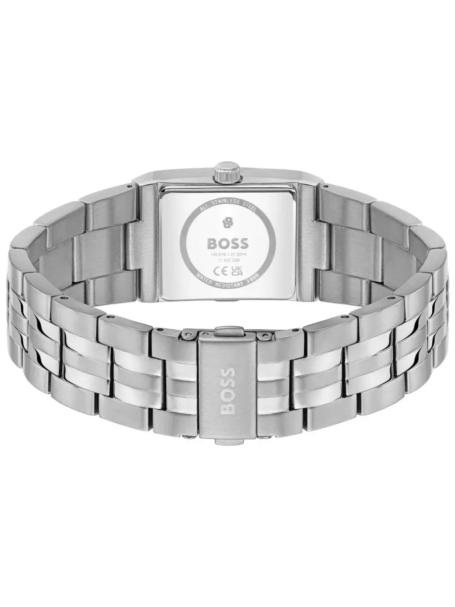 Мужские часы Strivo Quartz, 25.6 мм Hugo Boss — изображение 3 из 4, оттенок серебряный