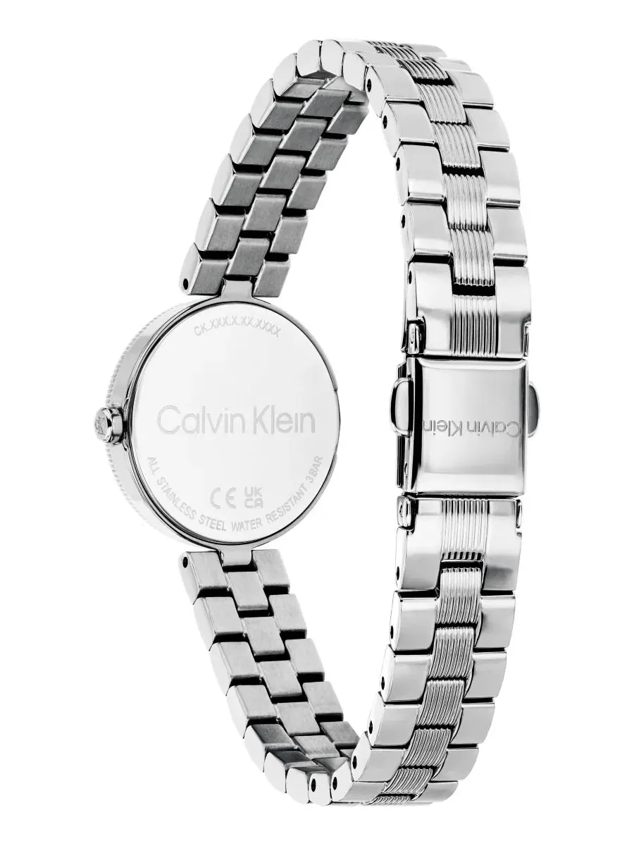 Женские часы Gleam с браслетом из нержавеющей стали, 24 мм Calvin Klein — изображение 3 из 5, оттенок зеленый