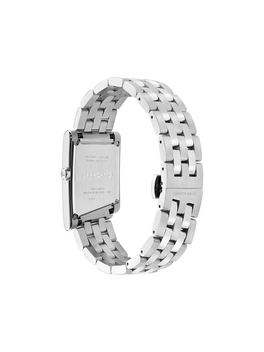 Мужские наручные часы Asymetrique, нержавеющая сталь Ferragamo — изображение 3 из 5, оттенок серебристый