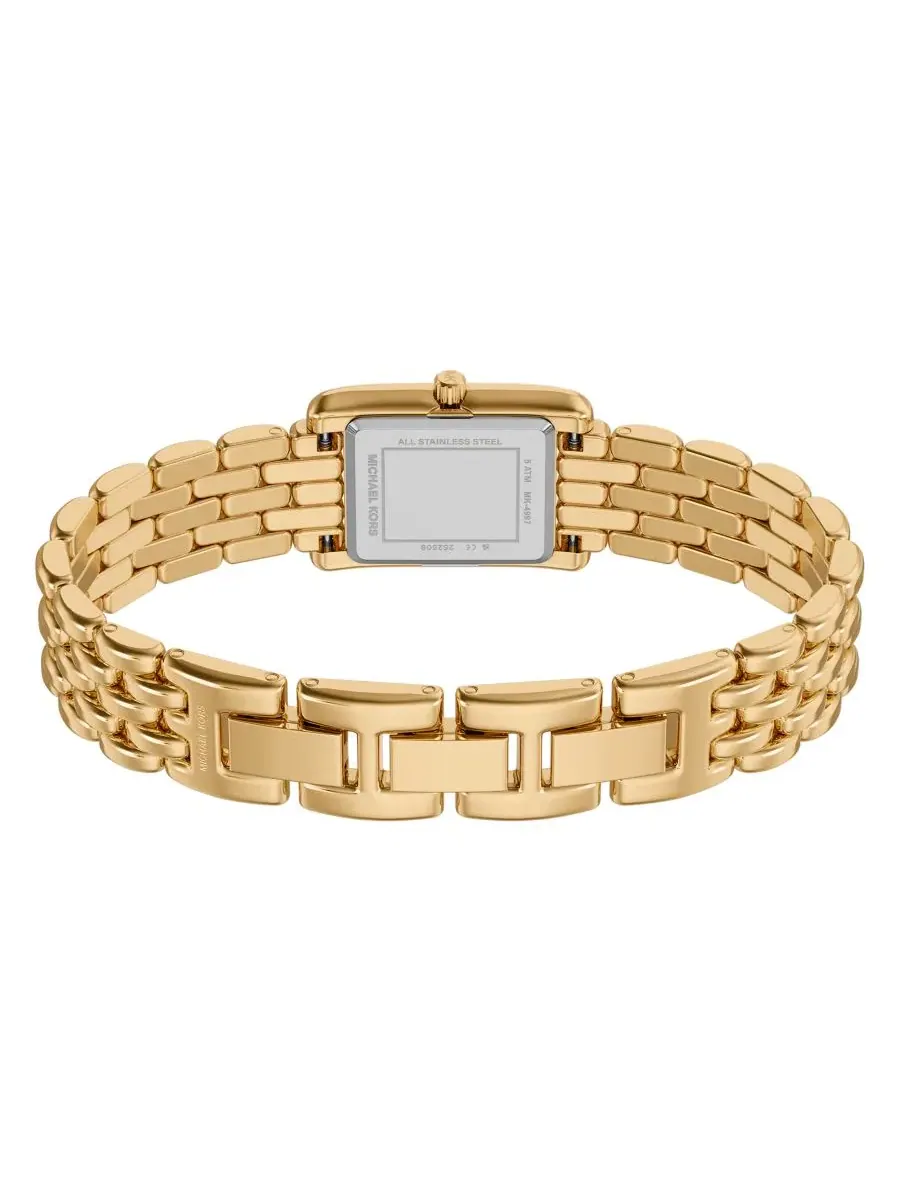 Женские часы Essex с браслетом из пяти звеньев Michael Kors — изображение 4 из 8, оттенок золотистый