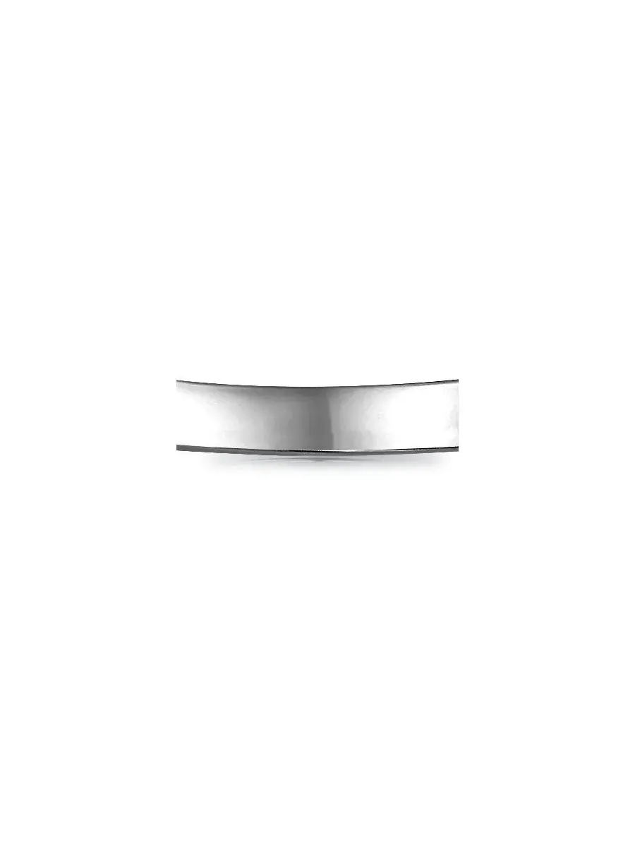 Кольцо из титана с фианитами, с вставкой из смолы Bling Jewelry — изображение 3 из 5, оттенок серебристый