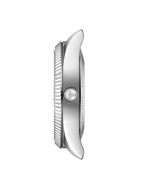 Мужские часы Ballade Power с серебряным браслетом из нержавеющей стали, 39 мм Tissot — изображение 2 из 4, оттенок зеленый