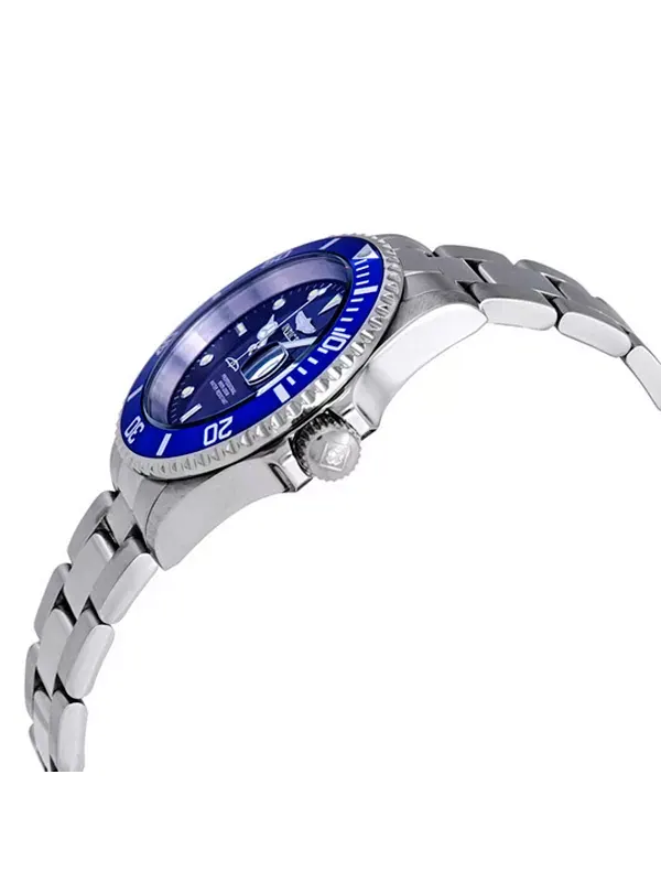 Мужские кварцевые часы Pro Diver из нержавеющей стали Invicta — изображение 2 из 3, оттенок серебряный