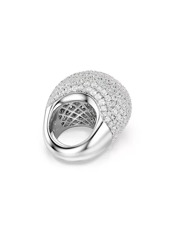 Кольцо Sublima Cocktail с белым родиевым покрытием Swarovski — изображение 4 из 4, оттенок серебряный