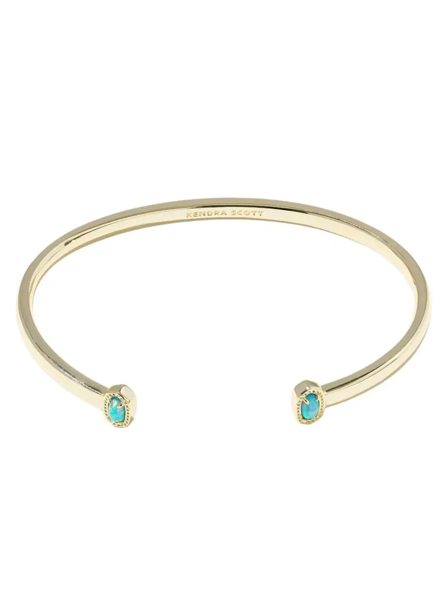 Миниатюрный браслет-манжета Elton с покрытием из 14-каратного золота Kendra Scott — изображение 1 из 3