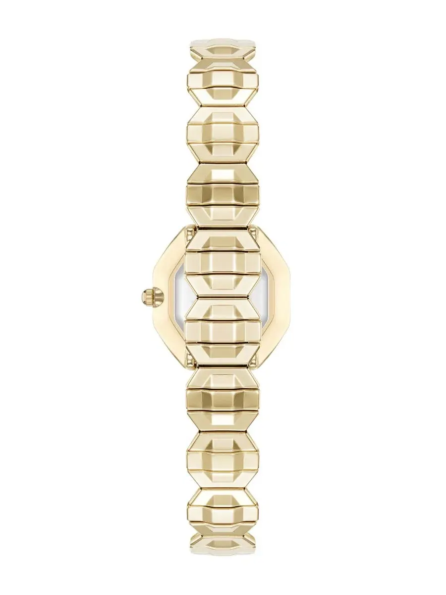 Женские часы с хрустальным циферблатом и расширяющимся браслетом Anne Klein — изображение 2 из 3, оттенок золотистый
