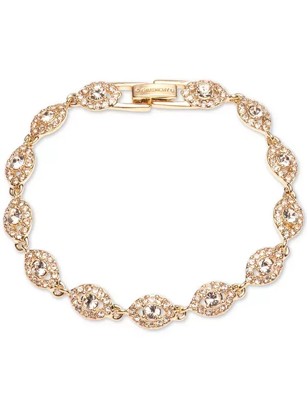 Браслет Crystal Flex Givenchy — золотистый