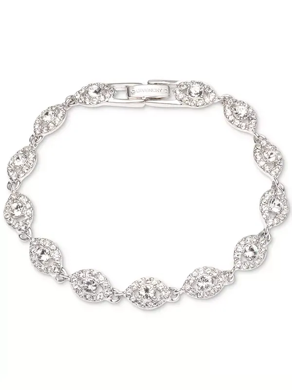 Браслет Crystal Flex Givenchy — серебристый