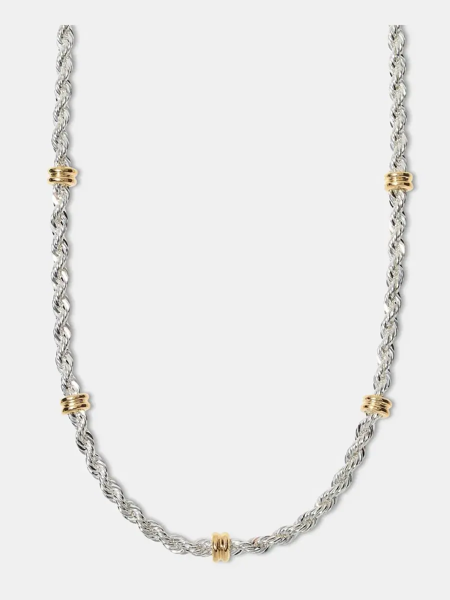 Ожерелье-воротник из веревки длиной 43 см Lauren Ralph Lauren — изображение 1 из 4, оттенок мульти
