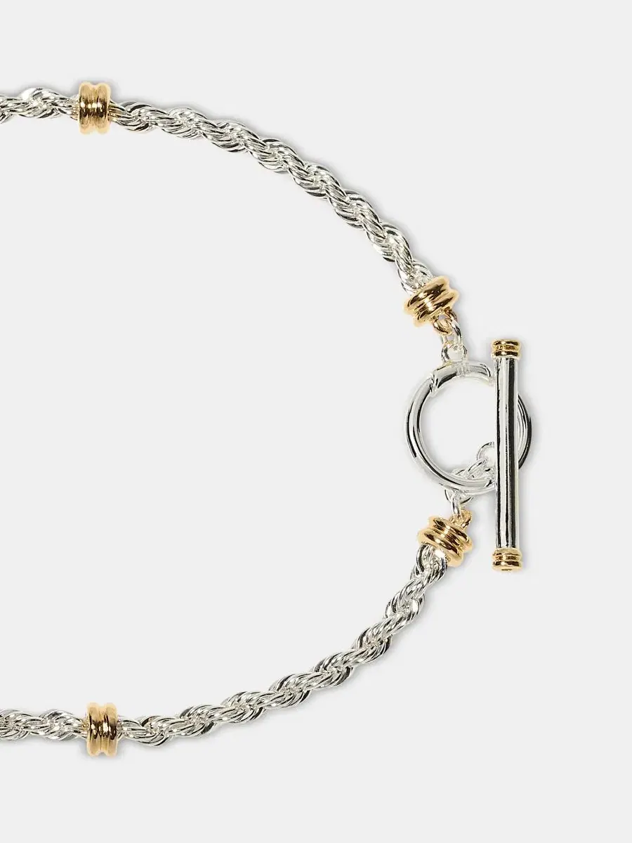 Ожерелье-воротник из веревки длиной 43 см Lauren Ralph Lauren — изображение 2 из 4, оттенок мульти