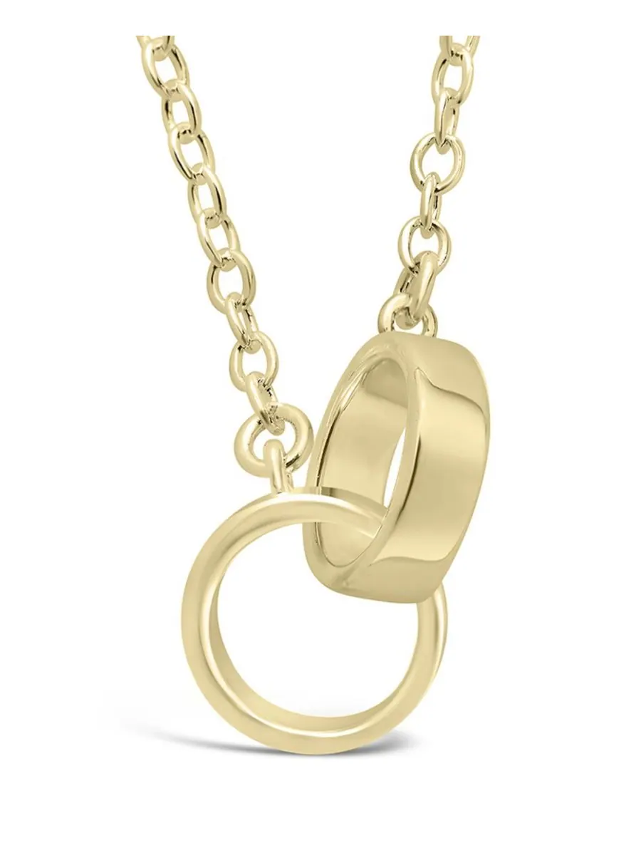 Ожерелье Амор Sterling Forever — изображение 1 из 4, оттенок золото