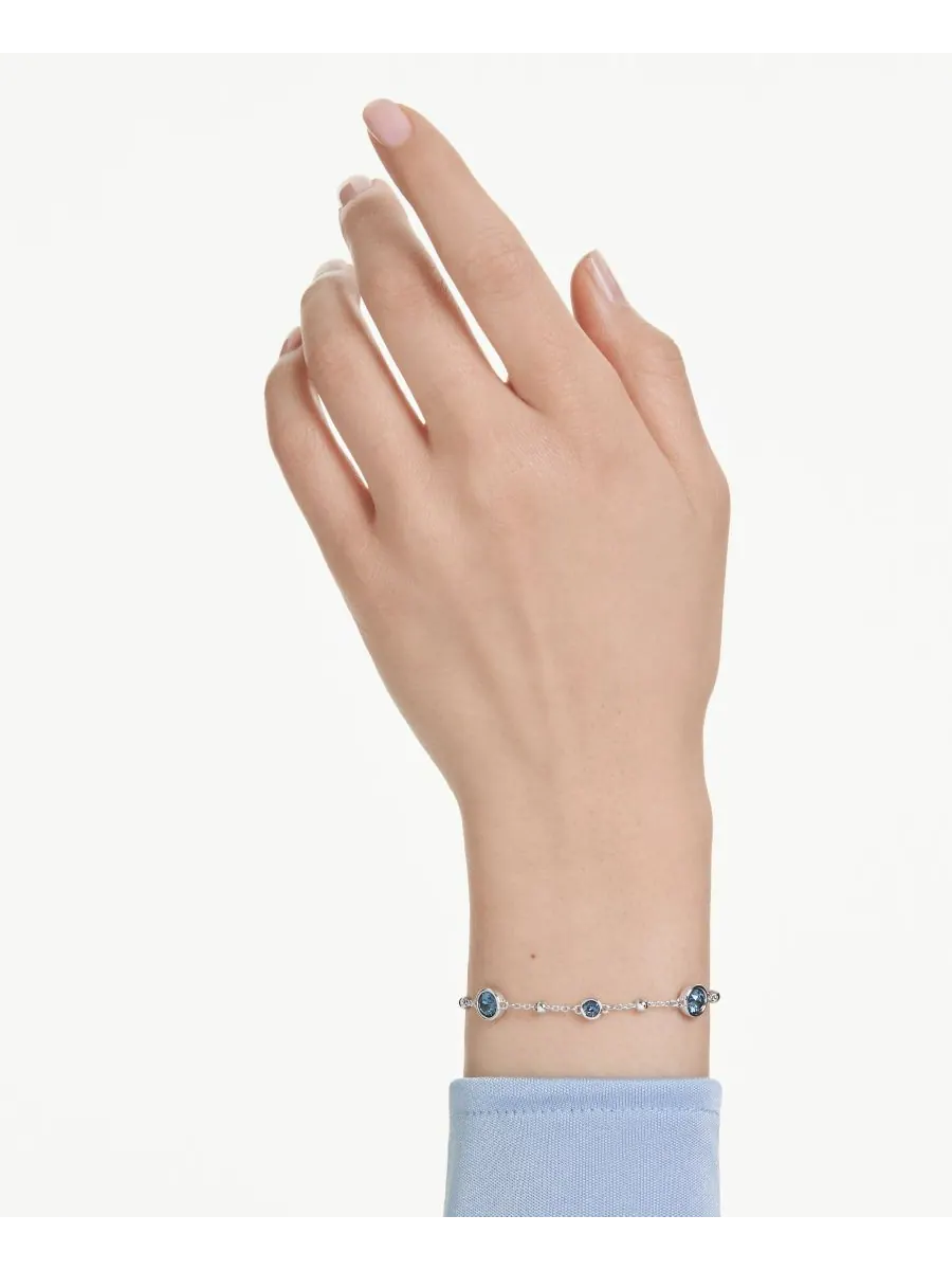 Браслет Swarovski Imber с родиевым покрытием Swarovski — изображение 7 из 7, оттенок синий