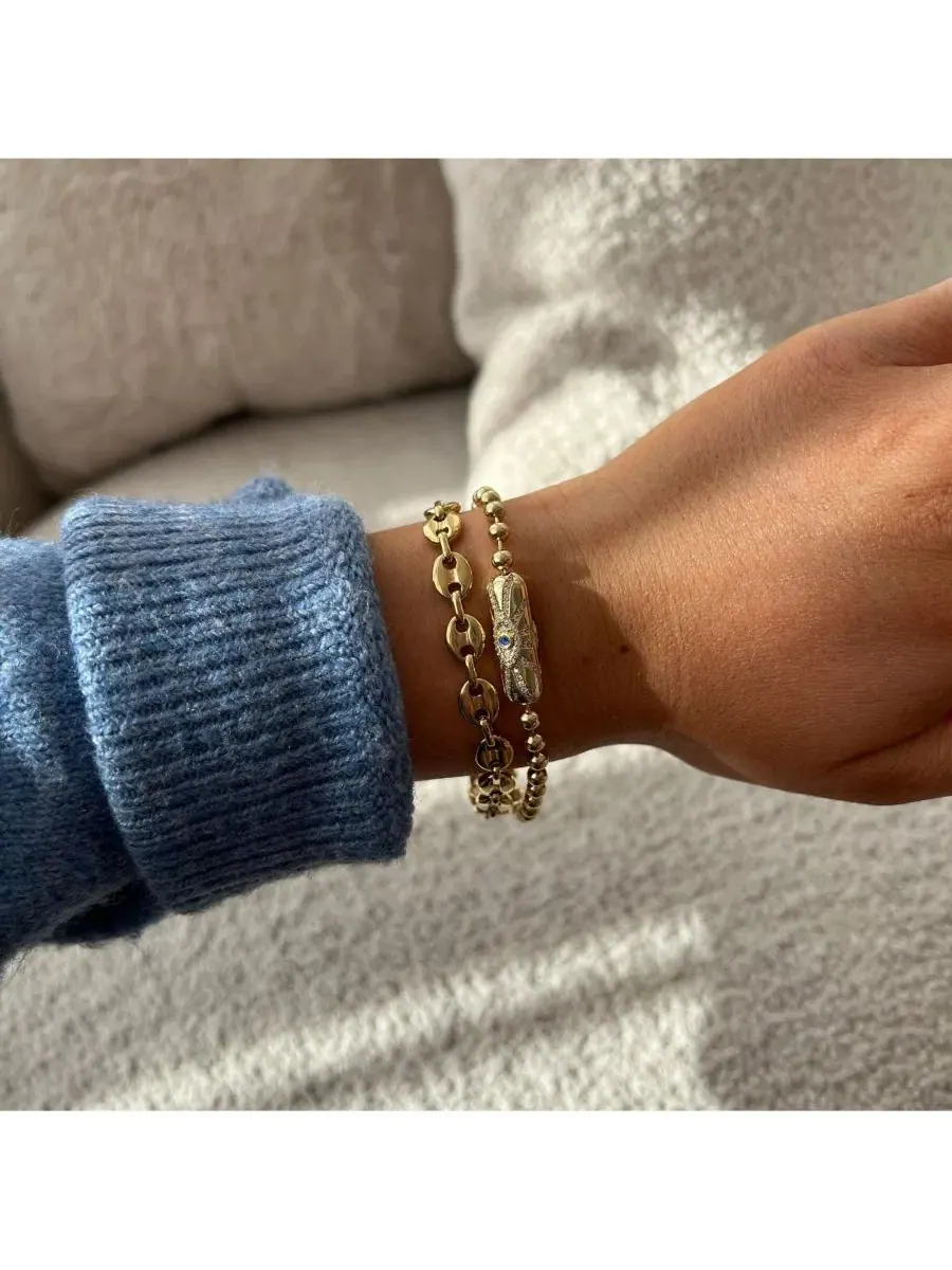 Браслет-цепочка Evil Eye Barrel Closure Alex and Ani — изображение 3 из 3, оттенок нет цвета
