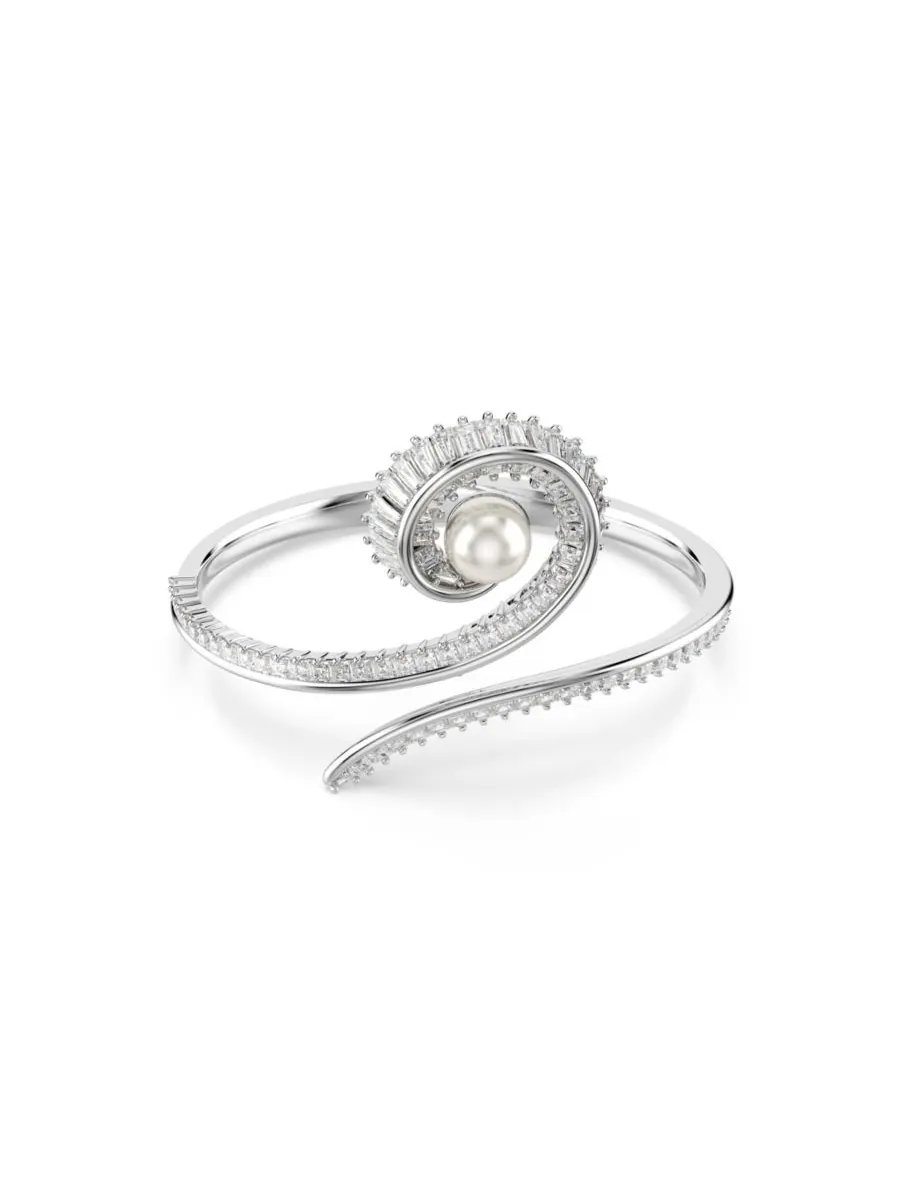 Браслет-манжета Ariana Grande x Swarovski с культивированным жемчугом багетной огранки Swarovski — изображение 1 из 10