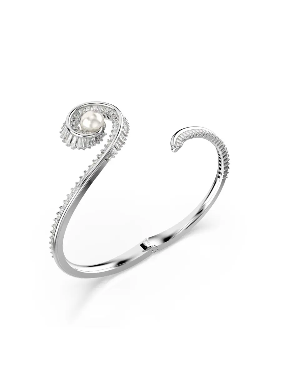 Браслет-манжета Ariana Grande x Swarovski с культивированным жемчугом багетной огранки Swarovski — изображение 4 из 10