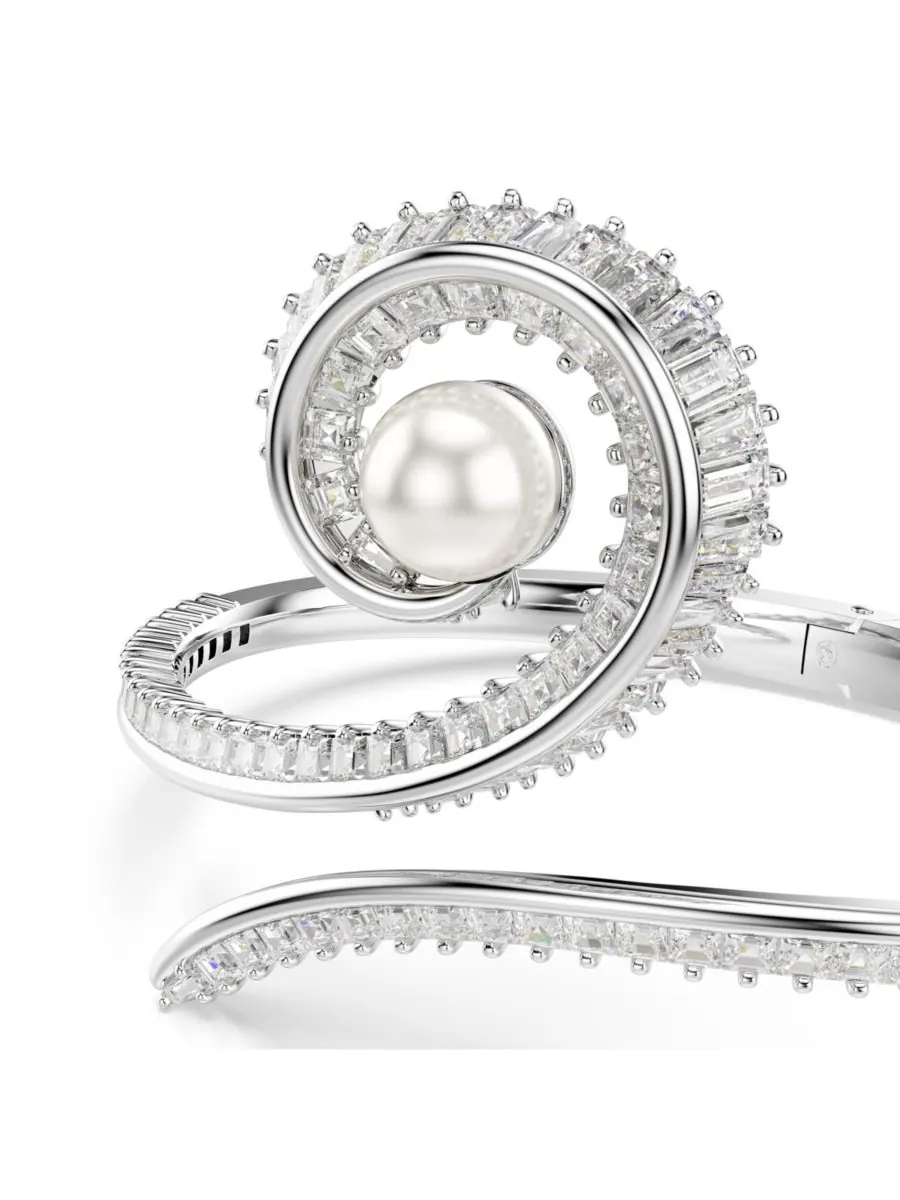 Браслет-манжета Ariana Grande x Swarovski с культивированным жемчугом багетной огранки Swarovski — изображение 6 из 10