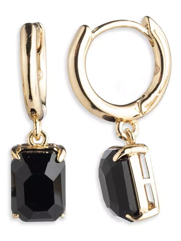 Серьги-Капли из стеклянных камней Lauren Ralph Lauren