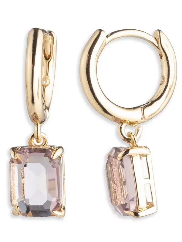 Серьги-Капли из стеклянных камней Lauren Ralph Lauren