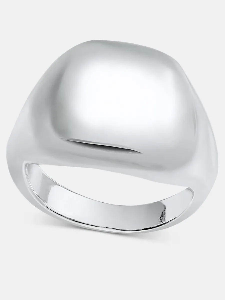 Кольцо Squared Bubble Ring On 34Th — изображение 1 из 3, оттенок серебряный