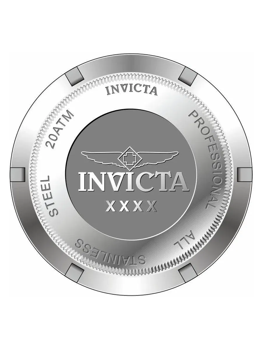 Мужские кварцевые часы-хронограф Speedway с циферблатом Invicta, розовое золото/нержавеющая сталь — изображение 3 из 3