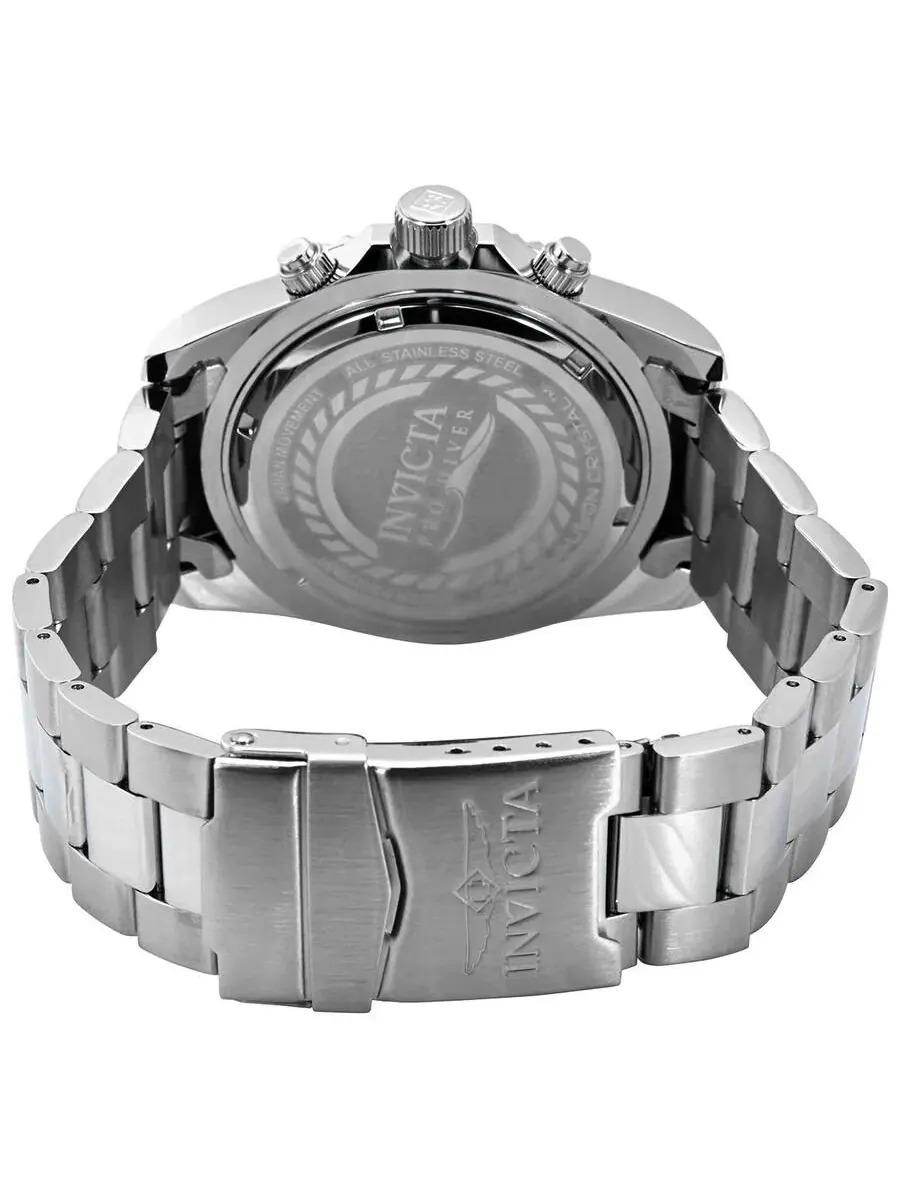 Мужские кварцевые часы Pro Diver 28689 с многофункциональным циферблатом Invicta, нержавеющая сталь — изображение 3 из 3
