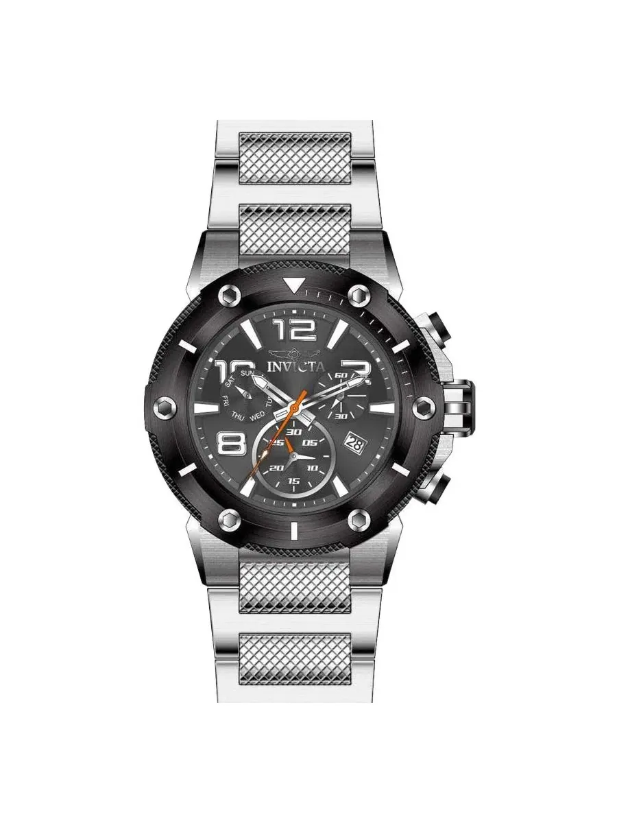 Часы Speedway Quartz Chronograph с циферблатом 19528 Invicta, нержавеющая сталь — изображение 2 из 3, оттенок серебристый