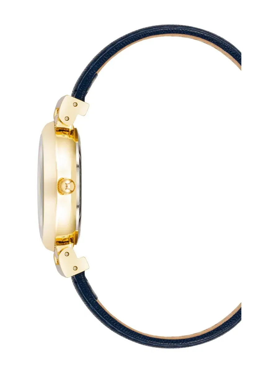 Женские часы с кожаным ремешком, 28 мм Anne Klein — изображение 3 из 3, оттенок золотистый