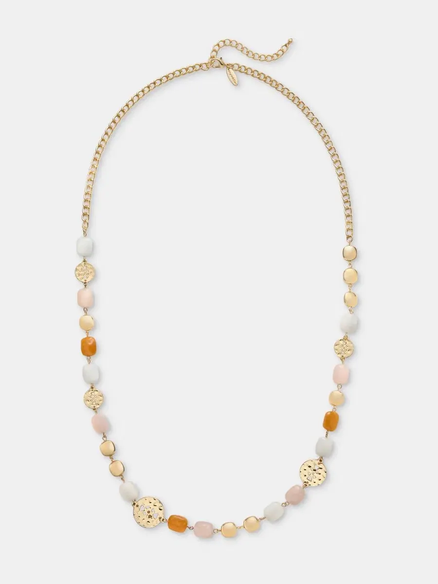 Ожерелье с бусинами и блестками, модель Beaded Strand, бренд Style & Co — изображение 1 из 3, оттенок мульти