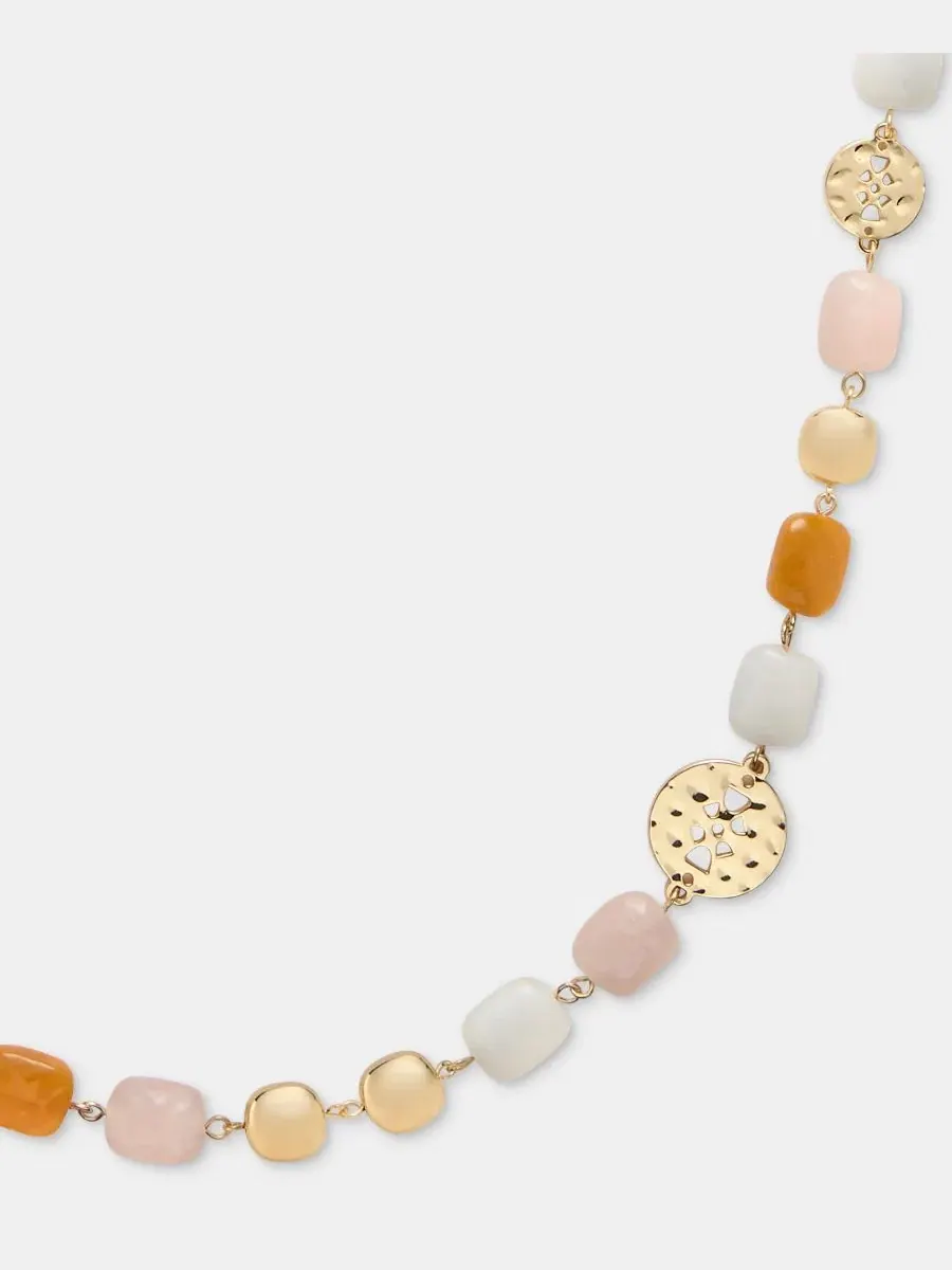 Ожерелье с бусинами и блестками, модель Beaded Strand, бренд Style & Co — изображение 3 из 3, оттенок мульти