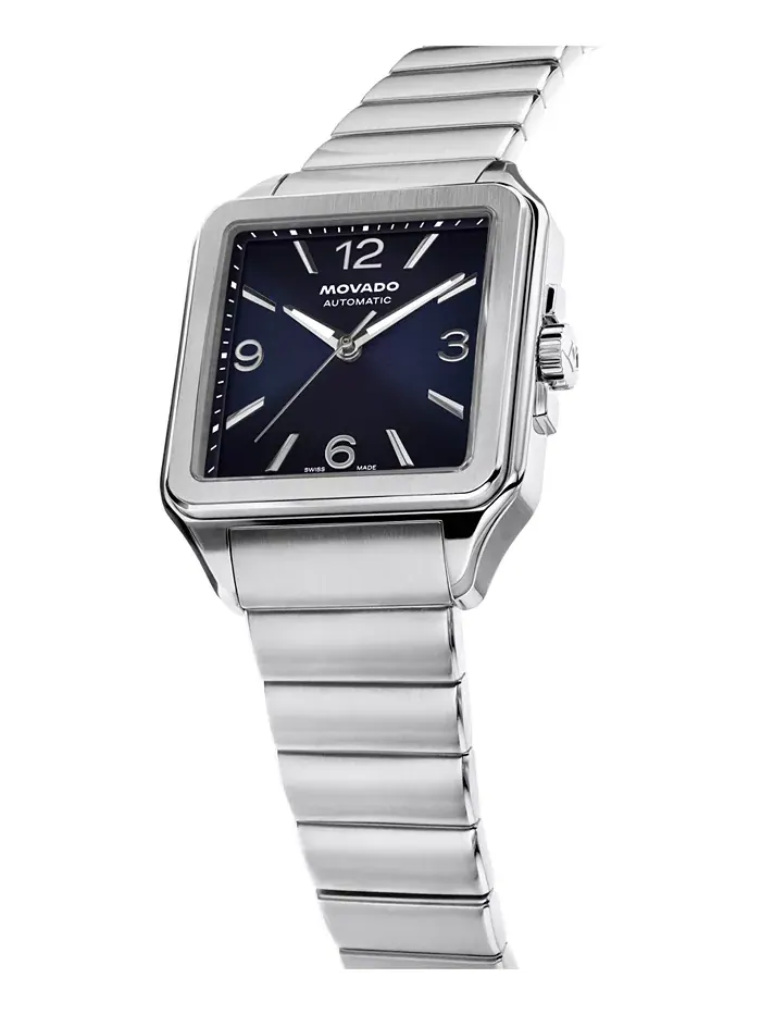 Мужские часы 1917 Swiss Automatic из нержавеющей стали, 35x45.2 мм Movado — изображение 2 из 3