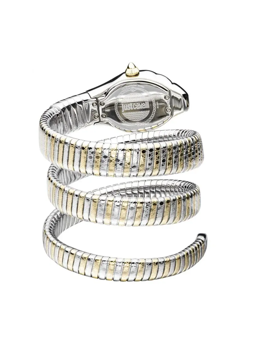 Женские часы Glam Snake с кварцевым механизмом, корпус из стали 316L, браслет из нержавеющей стали — изображение 3 из 3
