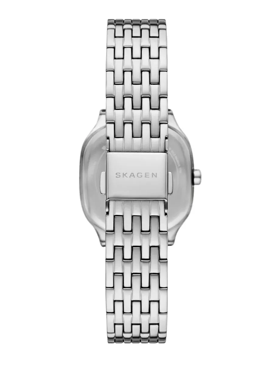Женские часы Mellem Lille Quartz Three-Hand Silver Stainless Steel Skagen — изображение 2 из 4, оттенок серебряный