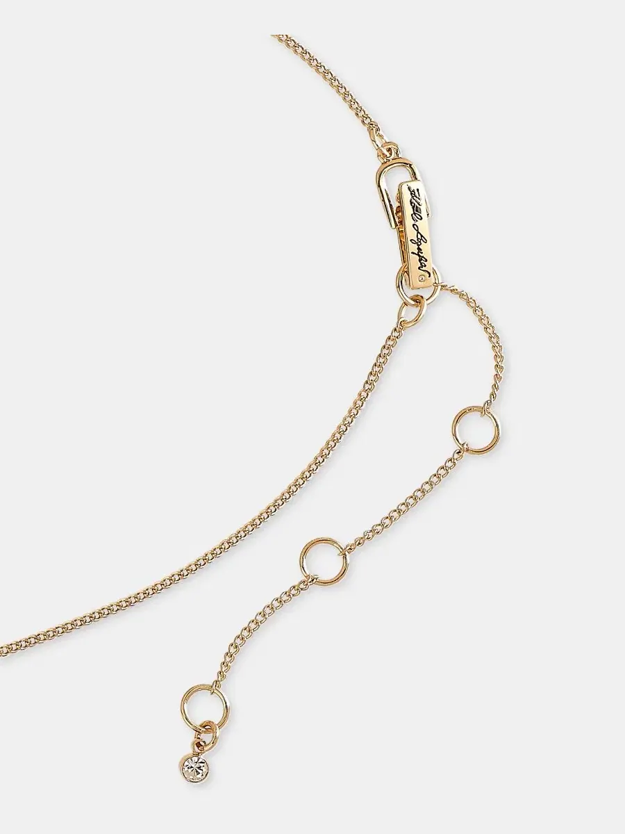 Подвеска-орхидея с кристаллами, модель Pavé Orchid KARL LAGERFELD PARIS — изображение 2 из 5, оттенок белый